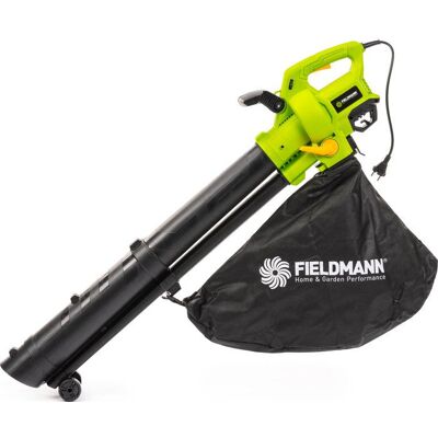 Soplador Aspirador Triturador Eléctrico Fieldmann Fzf 4005-e - 3000 W - Velocidad Del Aire 270 Km/h Regulable - Bolsa 45 L - Negro/verde Soplador Aspirador Triturador Eléctrico Fieldmann Fzf 4005-e - 3000 W - Velocidad Del Aire 270 Km/h Regulable - Bolsa 45 L - Negro/verde