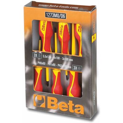 Beta 1273mq D6 Serie 6 Cacciavite C/isolamento Beta 1273mq D6 Serie 6 Cacciavite C/isolamento