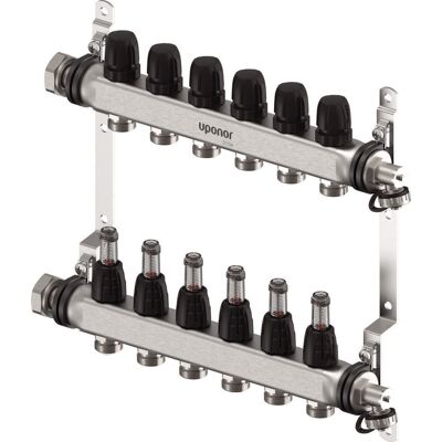 Uponor Vario S Distribuidor Fm 6xg3/4 Euro - G1, 1140837 Uponor Vario S Distribuidor Fm 6xg3/4 Euro - G1, 1140837