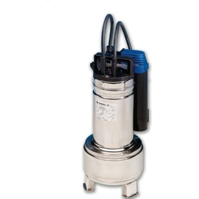 Bomba De Evacuación De Aguas Residuales Lowara Domo10vx Gt Con Flotador Vertical Para Pozos Pequeños O Sumideros Estrechos, Monofásica 0,75 Kw, Rueda Vortex Inox Bomba De Evacuación De Aguas Residuales Lowara Domo10vx Gt Con Flotador Vertical Para Pozos Pequeños O Sumideros Estrechos, Monofásica 0,75 Kw, Rueda Vortex Inox