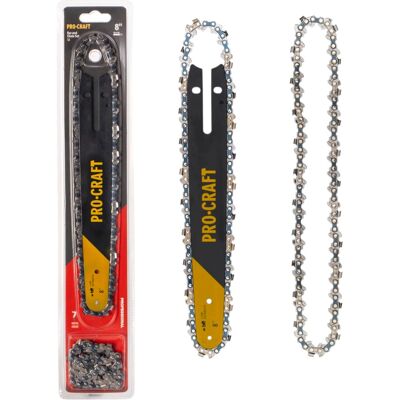 Juego Procraft S8 Con 2 Cadenas De Sierra 46 Tg + Guía De 20 Cm Para Pka32li Juego Procraft S8 Con 2 Cadenas De Sierra 46 Tg + Guía De 20 Cm Para Pka32li