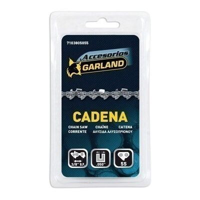 GARLAND - 55-link 3/8 0.050 - Cadena de motosierra GARLAND - 55-link 3/8 0.050 - Cadena de motosierra