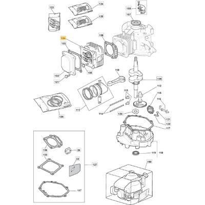 CASTELGARDEN Cabeza De Cilindro Motor Modelos Sv200 Original Stiga 118550099/0 CASTELGARDEN Cabeza De Cilindro Motor Modelos Sv200 Original Stiga 118550099/0