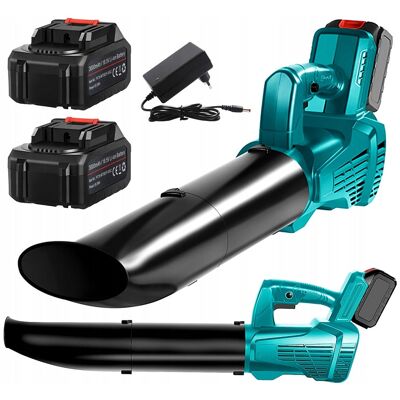 IMPORT Soplador De Hojas Inalámbrico 400 W 21 V Con 2 Baterías IMPORT Soplador De Hojas Inalámbrico 400 W 21 V Con 2 Baterías