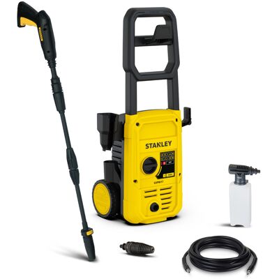 Stanley Hidrolimpiadora Sxpw17, Hidrolimpiadora De Alta Presión De Agua Fría Para Coches Y Superficies Exteriores Domésticas (1700 W, 130 Bar, 450 L/h) Modelo 2026 Stanley Hidrolimpiadora Sxpw17, Hidrolimpiadora De Alta Presión De Agua Fría Para Coches Y Superficies Exteriores Domésticas (1700 W, 130 Bar, 450 L/h) Modelo 2026