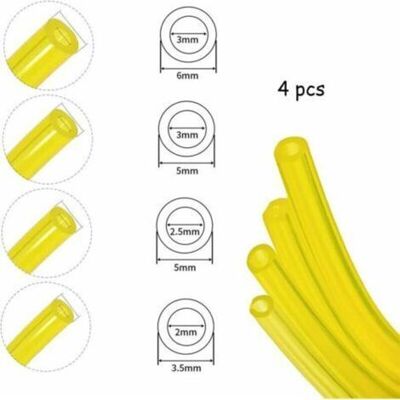 OEM Juego De 4 Mangueras De Combustible, 1,5 Metros De Manguera De Combustible Para Soplador, Desbrozadora, Motosierra, Cortasetos, Manguera De Combustible Flexible De Alta Resistencia. OEM Juego De 4 Mangueras De Combustible, 1,5 Metros De Manguera De Combustible Para Soplador, Desbrozadora, Motosierra, Cortasetos, Manguera De Combustible Flexible De Alta Resistencia.