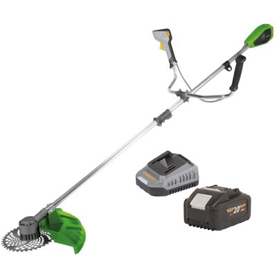 Desbrozadora A Batería Procraft Pta-31-bb De 20 V, 420 Mm, Sin Escobillas + 1 Batería De 8,0 Ah + Cargador Desbrozadora A Batería Procraft Pta-31-bb De 20 V, 420 Mm, Sin Escobillas + 1 Batería De 8,0 Ah + Cargador