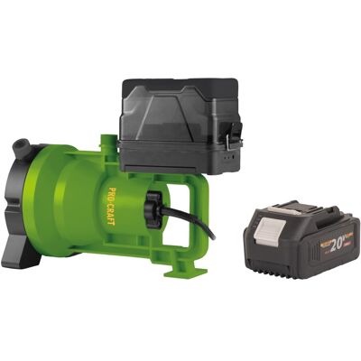Bomba Sumergible Con Batería Procraft Cpn21bb 20 V 3200 L/h + 1 Batería 4,0 Ah - Sin Cargador Bomba Sumergible Con Batería Procraft Cpn21bb 20 V 3200 L/h + 1 Batería 4,0 Ah - Sin Cargador