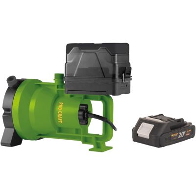 Bomba Sumergible Con Batería Procraft Cpn21bb 20 V 3200 L/h + 1 Batería 2,0 Ah - Sin Cargador Bomba Sumergible Con Batería Procraft Cpn21bb 20 V 3200 L/h + 1 Batería 2,0 Ah - Sin Cargador