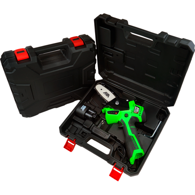 Akita - Mini Motosierra - 16V, Hoja de 4", Ligera Akita - Mini Motosierra - 16V, Hoja de 4", Ligera