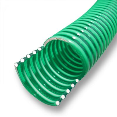 HELLOSHOP26 Manguera De Succión De Presión De 25 M 50 Mm (2) De Diámetro Espiral Reforzada Corrugada Verde 160001579 HELLOSHOP26 Manguera De Succión De Presión De 25 M 50 Mm (2) De Diámetro Espiral Reforzada Corrugada Verde 160001579