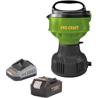 Bomba Flotante Con Batería Procraft Cpn22bb 20 V 3200 L/h + 1 Batería De 4,0 Ah + Cargador Bomba Flotante Con Batería Procraft Cpn22bb 20 V 3200 L/h + 1 Batería De 4,0 Ah + Cargador