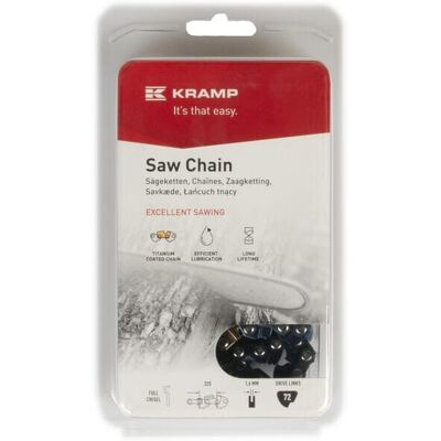 KRAMP Cadena Motosierra Tipo Cincel 325"-1,6mm - 72dl Universal 32516c72kr KRAMP Cadena Motosierra Tipo Cincel 325"-1,6mm - 72dl Universal 32516c72kr