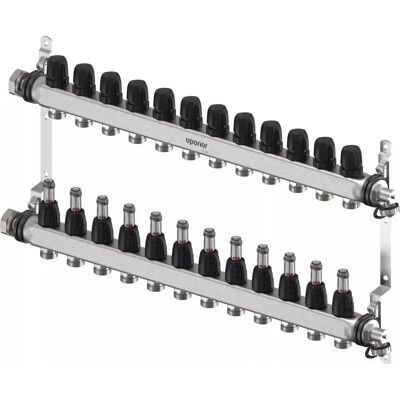 Uponor Vario S Distribuidor Fm 12xg3/4 Euro - G1, 1140843 Uponor Vario S Distribuidor Fm 12xg3/4 Euro - G1, 1140843