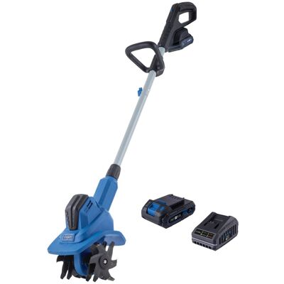 Motoazada De Batería 20v Ancho 200mm Scheppach Set S C-mt200-x Motoazada De Batería 20v Ancho 200mm Scheppach Set S C-mt200-x