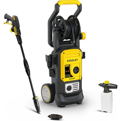 Stanley Hidrolimpiadora De Alta Presión Sxpw25hf, Para Coches Y Exteriores Del Hogar, Con Asa Plegable (170 Bar, 500 L/h, 2500 W) Modelo 2026 Stanley Hidrolimpiadora De Alta Presión Sxpw25hf, Para Coches Y Exteriores Del Hogar, Con Asa Plegable (170 Bar, 500 L/h, 2500 W) Modelo 2026