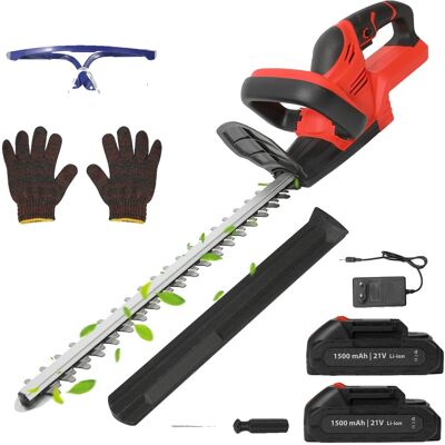 OEM Cortasetos Inalámbrico, Cuchilla De Doble Acción, Batería De 3,0 Ah Incluida, Color Rojo (2 Baterías) OEM Cortasetos Inalámbrico, Cuchilla De Doble Acción, Batería De 3,0 Ah Incluida, Color Rojo (2 Baterías)