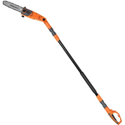 HELLOSHOP26 Motosierra De Poda De Pértiga De 212 X 286 Cm 750 W Ángulo De Corte Ajustable Y Sistema Autolubricante En Aluminio Naranja 200020826 HELLOSHOP26 Motosierra De Poda De Pértiga De 212 X 286 Cm 750 W Ángulo De Corte Ajustable Y Sistema Autolubricante En Aluminio Naranja 200020826