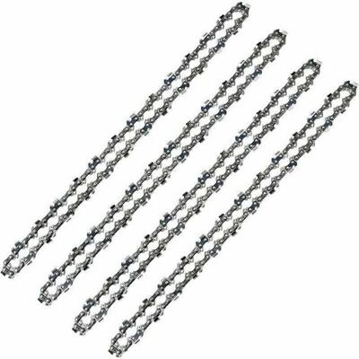 OEM Cadena Para Motosierra De 52 Eslabones, Paso Lp De 3/8", Calibre 0,050" (1,3 Mm), Bajo Retroceso, Paquete De 4 Cadenas Para Motosierra De 52 Eslabones Con Eslabones De Transmisión Para Barras Guía De OEM Cadena Para Motosierra De 52 Eslabones, Paso Lp De 3/8", Calibre 0,050" (1,3 Mm), Bajo Retroceso, Paquete De 4 Cadenas Para Motosierra De 52 Eslabones Con Eslabones De Transmisión Para Barras Guía De