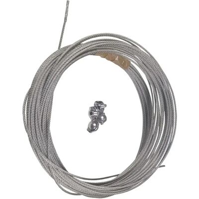 Grundfos Accesorio Para Bombas Sumergibles Juego De Cable De Acero Inoxidable 50m D=2mm 4 Abrazaderas De Estribo, 91042986 Grundfos Accesorio Para Bombas Sumergibles Juego De Cable De Acero Inoxidable 50m D=2mm 4 Abrazaderas De Estribo, 91042986