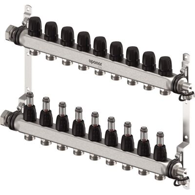 Uponor Vario S Distribuidor Fm 9xg3/4 Euro - G1, 1140840 Uponor Vario S Distribuidor Fm 9xg3/4 Euro - G1, 1140840