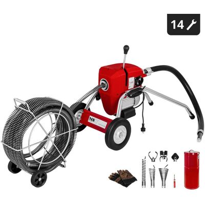 HELLOSHOP26 Desatascador Eléctrico 1100 Vatios 700 Rpm Ø 32 Mm 140001805 HELLOSHOP26 Desatascador Eléctrico 1100 Vatios 700 Rpm Ø 32 Mm 140001805