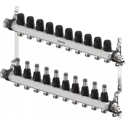 Uponor Vario S Distribuidor Fm 10xg3/4 Euro - G1, 1140841 Uponor Vario S Distribuidor Fm 10xg3/4 Euro - G1, 1140841