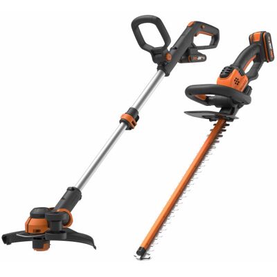Worx WG918E - Kit de Jardín - Cortasetos y Cortabordes a batería Worx WG918E - Kit de Jardín - Cortasetos y Cortabordes a batería
