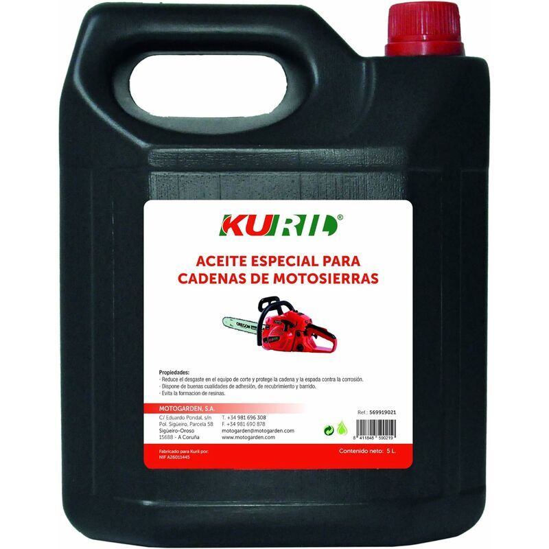 KURIL Aceite Especial para Cadenas de motosierras - Kuril