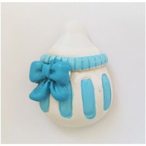 TRADE SHOP TRAESIO Trade Shop - 12 Piezas De Regalos De Fiesta Imán De Cerámica Azul Para Botella Bautismo Nacimiento - TRADE SHOP TRAESIO Trade Shop - 12 Piezas De Regalos De Fiesta Imán De Cerámica Azul Para Botella Bautismo Nacimiento -