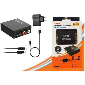TRADE SHOP TRAESIO Trade Shop - Adattatore Convertitore Stereo 3.5mm Audio Da Digitale Ad Analogico Cavo Fo-av35 - TRADE SHOP TRAESIO Trade Shop - Adattatore Convertitore Stereo 3.5mm Audio Da Digitale Ad Analogico Cavo Fo-av35 -