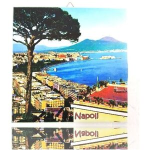 TRADE SHOP TRAESIO Trade Shop - Quadretto Piastrella Decorativa Porta Fortuna Ceramica Cartolina Napoli - TRADE SHOP TRAESIO Trade Shop - Quadretto Piastrella Decorativa Porta Fortuna Ceramica Cartolina Napoli -