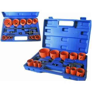 TRADE SHOP TRAESIO Trade Shop - Frese A Tazza Seghe Bi Metal Fresa Da Trapano Per Ferro Legno Alluminio 15pz - TRADE SHOP TRAESIO Trade Shop - Frese A Tazza Seghe Bi Metal Fresa Da Trapano Per Ferro Legno Alluminio 15pz -