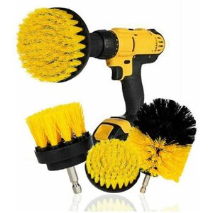 TRADE SHOP TRAESIO Trade Shop - Set 5 Spazzole Spazzola Rotante Per Trapano Pulizia Ceramica Fughe Griglie - TRADE SHOP TRAESIO Trade Shop - Set 5 Spazzole Spazzola Rotante Per Trapano Pulizia Ceramica Fughe Griglie -