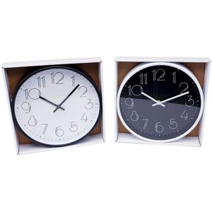 TRADE SHOP TRAESIO Trade Shop - Orologio Da Parete Analogico Rotondo Cucina Stanza Casa Arredamento 25 Cm 206707 - TRADE SHOP TRAESIO Trade Shop - Orologio Da Parete Analogico Rotondo Cucina Stanza Casa Arredamento 25 Cm 206707 -