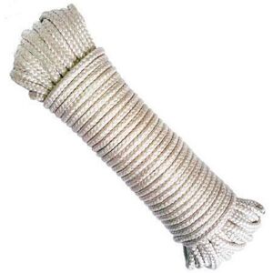 TRADE SHOP TRAESIO Trade Shop - Corda Fune Nylon Multiuso Intrecciata Nautica Lunghezza 20m Diametro 4mm - TRADE SHOP TRAESIO Trade Shop - Corda Fune Nylon Multiuso Intrecciata Nautica Lunghezza 20m Diametro 4mm -