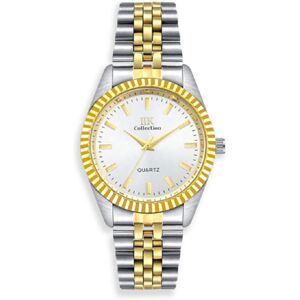 TRADE SHOP TRAESIO Trade Shop - Orologio Da Polso Ik Collection Silver Dorato Analogico Quarzo Quadrante Silver - TRADE SHOP TRAESIO Trade Shop - Orologio Da Polso Ik Collection Silver Dorato Analogico Quarzo Quadrante Silver -