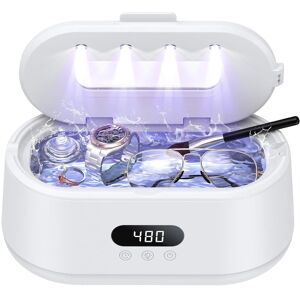 OEM Limpiador Ultrasónico De Joyas, 50 Khz, Dos Modos De Funcionamiento Y Pantalla Led, 5 Modos De Limpieza, Limpiador Sónico De 24 W Para Joyas, Gafas, Relojes, Anillos Y Correas De Reloj (blanco). OEM Limpiador Ultrasónico De Joyas, 50 Khz, Dos Modos De Funcionamiento Y Pantalla Led, 5 Modos De Limpieza, Limpiador Sónico De 24 W Para Joyas, Gafas, Relojes, Anillos Y Correas De Reloj (blanco).
