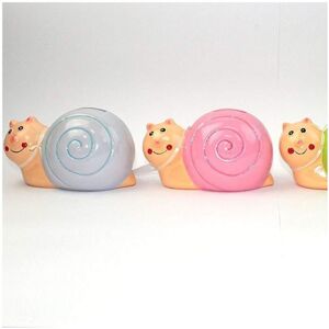 TRADE SHOP TRAESIO Trade Shop - Salvadanaio Lumachina Colorato 10cm In Ceramica Monete Porta Soldi - TRADE SHOP TRAESIO Trade Shop - Salvadanaio Lumachina Colorato 10cm In Ceramica Monete Porta Soldi -