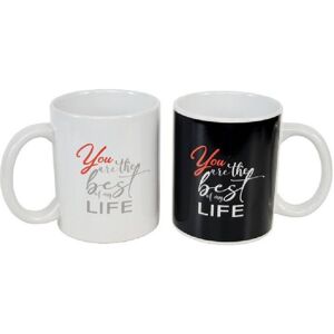 TRADE SHOP TRAESIO Trade Shop - Tazza Mug In Ceramica Scritta You Are The Best Of My Life Latte Colazione 211168 - TRADE SHOP TRAESIO Trade Shop - Tazza Mug In Ceramica Scritta You Are The Best Of My Life Latte Colazione 211168 -