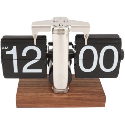 OEM Reloj De Pulsera Mecánico Retro, Automático, A Pilas, Con Tapa Digital, Para Decoración Del Hogar, Dormitorio U Oficina, Acero Inoxidable, Negro OEM Reloj De Pulsera Mecánico Retro, Automático, A Pilas, Con Tapa Digital, Para Decoración Del Hogar, Dormitorio U Oficina, Acero Inoxidable, Negro