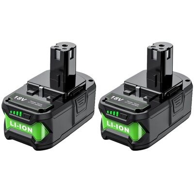 OEM Batería, Capacidad 6000 Mah/9000 Mah, Tecnología De Iones De Litio, Compatible Con Ryobi. OEM Batería, Capacidad 6000 Mah/9000 Mah, Tecnología De Iones De Litio, Compatible Con Ryobi.