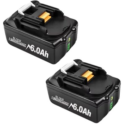 OEM Batería De Repuesto, Capacidad De 6000 Mah, Compatible Con Varias Herramientas, 2 Baterías. OEM Batería De Repuesto, Capacidad De 6000 Mah, Compatible Con Varias Herramientas, 2 Baterías.