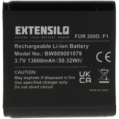 Batería EXTENSILO 13600mAh para Pure Sensia 200D - Radio digital Batería EXTENSILO 13600mAh para Pure Sensia 200D - Radio digital