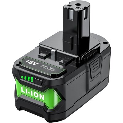 OEM Batería De Repuesto, Capacidad De 9000 Mah, Tecnología De Iones De Litio, Compatible Con Ryobi. OEM Batería De Repuesto, Capacidad De 9000 Mah, Tecnología De Iones De Litio, Compatible Con Ryobi.