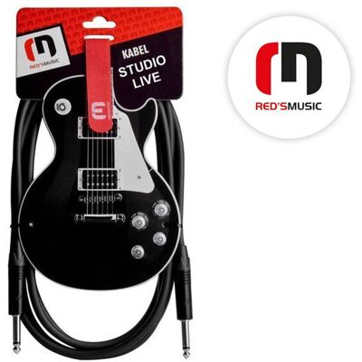 OEM Cable Para Instrumentos En Directo Reds Music Gcn 21 50, Conector Jack De 6,3 Mm, 5 M OEM Cable Para Instrumentos En Directo Reds Music Gcn 21 50, Conector Jack De 6,3 Mm, 5 M