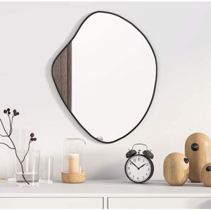 Espejo De Pared Negro 50x40 Cm Vidaxl Espejo De Pared Negro 50x40 Cm Vidaxl