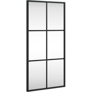 Espejo De Pared Rectangular De Hierro Negro 30x60 Cm Vidaxl Espejo De Pared Rectangular De Hierro Negro 30x60 Cm Vidaxl