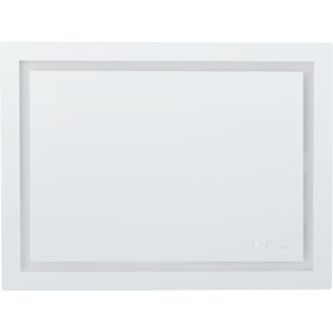 Espejo de Baño Beliani Prenois - Antivaho, LED RGB, 80x60cm Espejo de Baño Beliani Prenois - Antivaho, LED RGB, 80x60cm