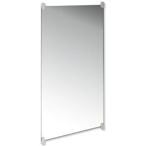 Espejo de Pared Hewi 801 - Rectangular, 600x1200mm, Blanco, Soportes Espejo de Pared Hewi 801 - Rectangular, 600x1200mm, Blanco, Soportes